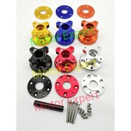 HYPERTECH EXTREME ALLOY CNC HUB ADAPTER / FRONT RIM CONVERT TO REAR RIM (DESIGN MOTO GP) KING DRAG R