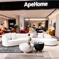 【SHIP IN 24H】ApeHome curved sofa For 2-3-4-5-6 Seater for Hotel and Office For Living Room For Recep