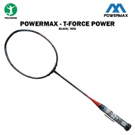 Raket Badminton Power Max T-Force Power  - Black Red - Citymartt