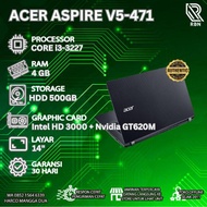 LAPTOP Notebook ACER Aspire V5-471 i3-3227 DUAL VGA Second ORIGINAL