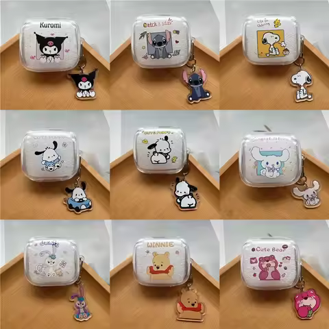 For Samsung Galaxy Buds FE /Buds Live /Buds Pro /Buds 2 /Buds2 Pro Cartoon Earphone Protective Case 