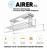 🔥airersg.com🔥Automated Laundry System🔥Automatic Laundry Rack🔥Electric Clothes Drying Rack🔥