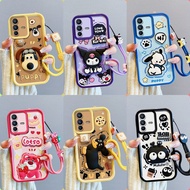 Casing VIVO V23 V23E patung pelekat comel phone casing