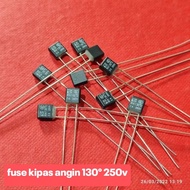 (5 PCS) Thermofuse 130 2A 250V Fuse fan 130 2A 250V