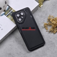Macaron Leather Pro Black Case Tecno Pova 7 5G Tecno Pova 7 Ultra