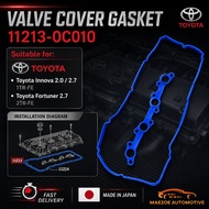 Silicone Valve Cover Gasket Toyota Innova 2.0 2.7 1TR-FE / Toyota Fortuner 2.7 2TR-FE 11213-0C010