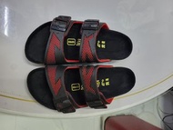 Devo  黑色紅色涼鞋 39碼