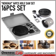 METAL HOLE SAW -16PC/SET - 3/4'' ~ 5''