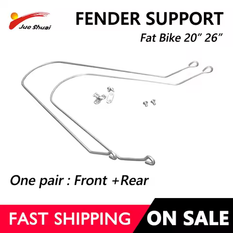 20' 26" 4.0 Fat Tire Bike Mudguard Fender Support Set for Fat Bike Snow Bike Beach Cycling Bicycle M