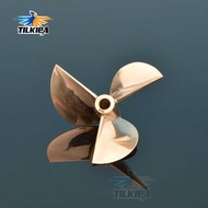 RC 22 Boat - Screw Prop 7016 Diameter 70mm 3 Blades Copper Propeller P1.6 Para sa RC Gasoe Boat