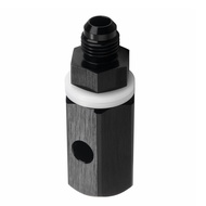 ​6AN 7AN 8AN Rollover Valve Aluminum Fuel Cell Tank Mounted Hose Line Fitting Black AN6 Tip Roll Ove
