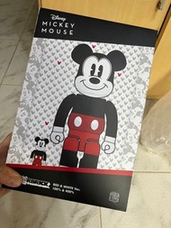 Mickey Mouse bearbrick 100% 400% 全新