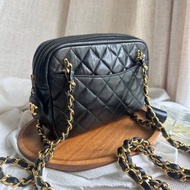 Chanel Vintage 中古雙鏈流浪相機包