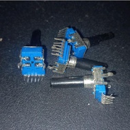 Potentiometer type C mixer gain stereo bent legs C10k C 10k C103 103 6pin 6 pin 6p feet middle click