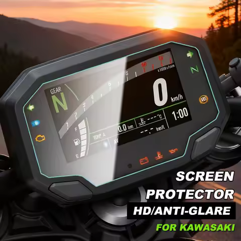 For KAWASAKI ZX10R ZX-6R ZX-4R TPU Instrument Films ZX 6R TFT Display Protection Film ZX-10R ZX4R LC