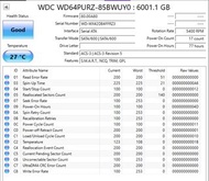 Western Digital 3.5' 6TB SATA HDD (WD64PURZ)