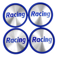 CarDIY 4PCS 58mm Enkei Racing Wheel Cap Enkei Rpo 1 Rpo1 Rim 15 16 17 Center Hub Caps Cover Rim Cap