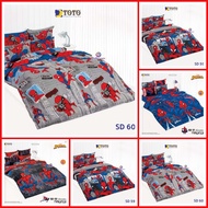 Bed Sheet 3.5/5/6 Feet Spiderman Pattern Spiderman/TOTO 2025 SD31 SD52 D59 SD60