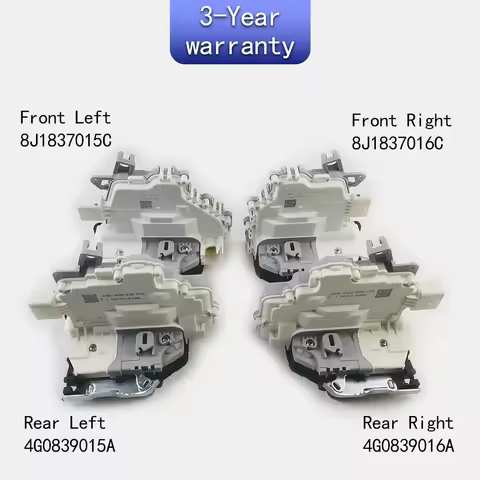 Door Lock Actuator For VW Touareg Audi A7 Q7 A6 S6 A3 S3 RS6 RS7 8J1837015C 8J1837016C 4G0839015A 4G