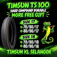TIMSUN  TS100 70/90-17 TUBELESS TS100 TIMSUN TS100 80 90 18 TS100 70 90 18 TS100 80 90 17 TT100 BUNG