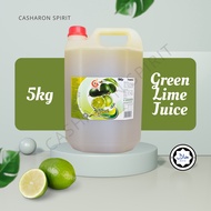 5kg Concentrate Green Lime Juice (4L)