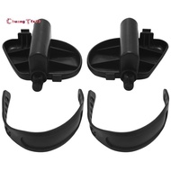 【Chuangtfx03】1Pair Exercise Bike Pedal Widened Bicycle Pedal With Pedal Straps For Exercise Bike Sta