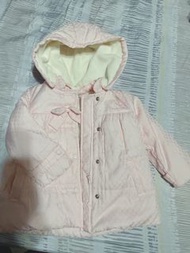 范倫鐵諾 刷毛外套 粉色 童裝 尺寸100