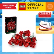 LEGO Botanicals 10328 Bouquet of Roses Building Set (822 Pieces)