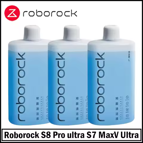 Original Floor Cleaning Solution 1L Roborock S8 Pro Ultra/S8 MaxV Ultra/Q7/Q Revo/S7 Maxv Ultra/Qrev