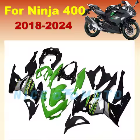 Fairing kit For Ninja 400 2018-2024 EX400 19 20 21 22 23 Bike Cover Rebuild Replace Plastic Shell