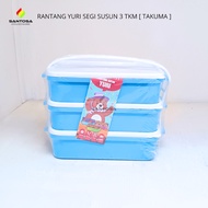 Yuri 3-Stack Lunch Box [Takuma]
