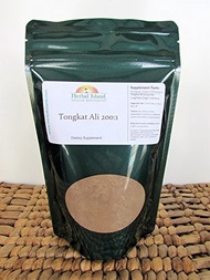 [USA]_Herbal Island 100g Tongkat Ali 200:1 Root Extract Powder Indonesian (Eurycoma longifolia Jack)