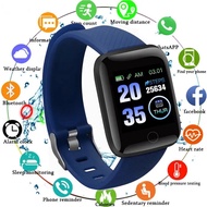 2023 Hot selling styles 116 plus Smart Watch Heart Rate Blood Pressure Waterproof Smart Bracelet