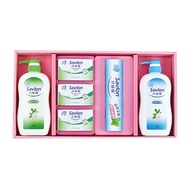 《沙威隆》抗菌禮盒(抗菌沐浴精580ml*1＋抗菌洗髮精580ml*1＋美白牙膏120g*1＋抗菌皂80g*3/盒，6盒/組)