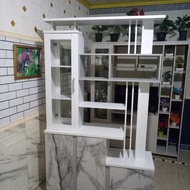 Buvet Dua Muka / Partisi Penyekat Ruangan LHD Naira Merk Toppan