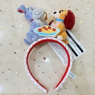 ️ Code ️Lady and The tramp/Tokyo Disney Resort Headband Authentic % Disney Headband