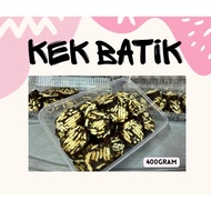 Kek Batik Bulat 400gram / Kek Batik Klasik / Kek Batik Potong