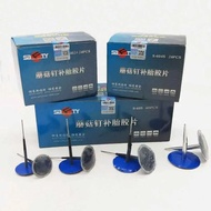 Kit Pembaikan Tayar Tanpa Tiub dengan Palam Berwayar 3mm 6mm untuk Tayar Kereta, Van, Quad, Trike - 