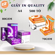 Ream Quality printing paper 70gsm/80gsm A4 size, Quality imported paper _ Genuine imported from Thai