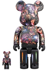  漫玩具 全新 Be@rbrick Bearbrick 400% + 100% 東京晴空塔 天空樹 Hanabi 花火