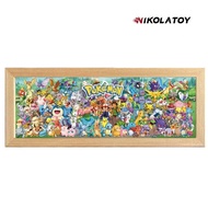 NIKOLATOY Japanese Pok é mon figurines, anime peripherals, 3D paintings, Pok é mon family photos in 
