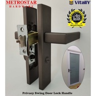 Vitally Durable Privacy Aluminium Swing Door Lock Handle For Locking