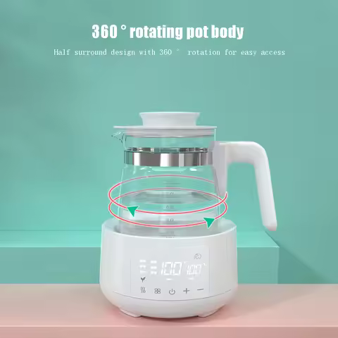 1.2L Electric Water Kettle Infant Thermostatic Milk Regulator Baby Kettle Keep Warm 24 Hours Smart I