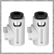 (E M K O) For  Lab A1mini 3D Printer-2 Pack A1 Mini Feed Pipe Connector, PTFE Tube Connector-Upgrade