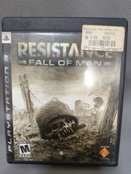 二手 PS3 Game Resistance: Fall of Man 遊戲 (沒有說明書）