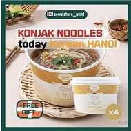 Think A body KOREAN KONJAK NOODLES today Hanoi Pho 195 kcal, 4EA