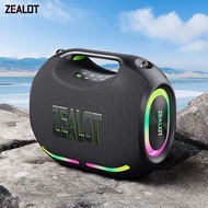 ZEALOT ZE01 Bluetooth Speaker 120W Powerful Bass, 24000mAh Battery,10m Range, Bluetooth 5.4