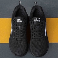 S Hongxing Erke Sneakers Men's Shoes Summer Lightweight Breathable Shoes Black Casual Shoes Mesh