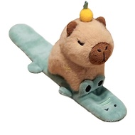 youn Fun Capybara Orange Plush Bracelet for Creative Jewelry Fashion Outfit Capybara Shape Toy Orang