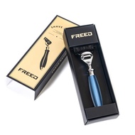 【FREED】五刀式刮鬍刀 - 時尚藍 客製送禮 客製化刻字 送禮推薦